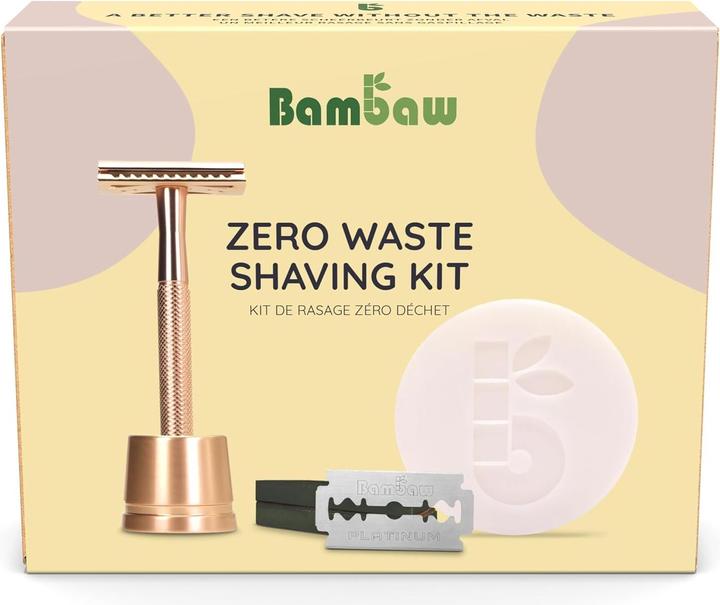 Bam Baw Bambaw Geschenk Rasierset rosa 3 Stück
