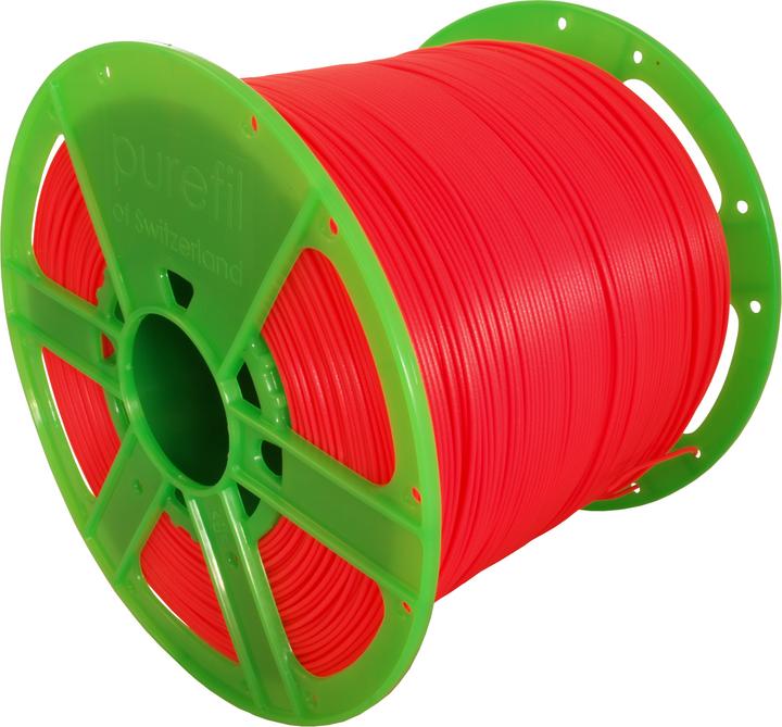 Actual product image Purefil abs filament (PLA, 1.75 mm, 2500 g, Red)