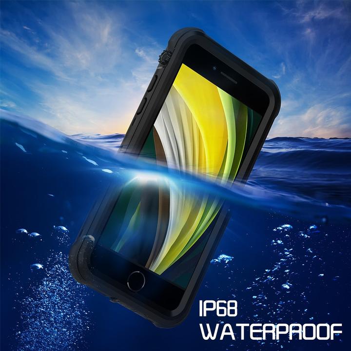 Image du produit Redpepper iPhone SE / 8 / 7 Housse étanche noire (Apple iPhone SE (2ème génération), Apple iPhone SE (3ème génération), Apple iPhone 8, Apple iPhone 7)