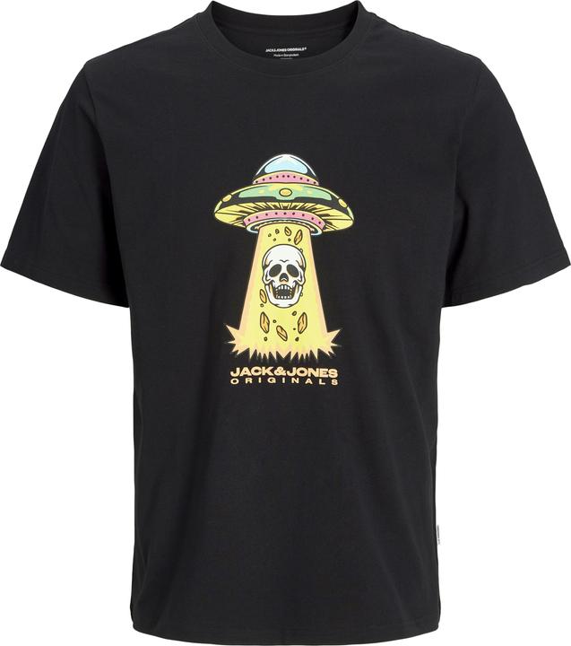 Jack & Jones Joranatomy Skull Tee Ss Crew Neck Ln