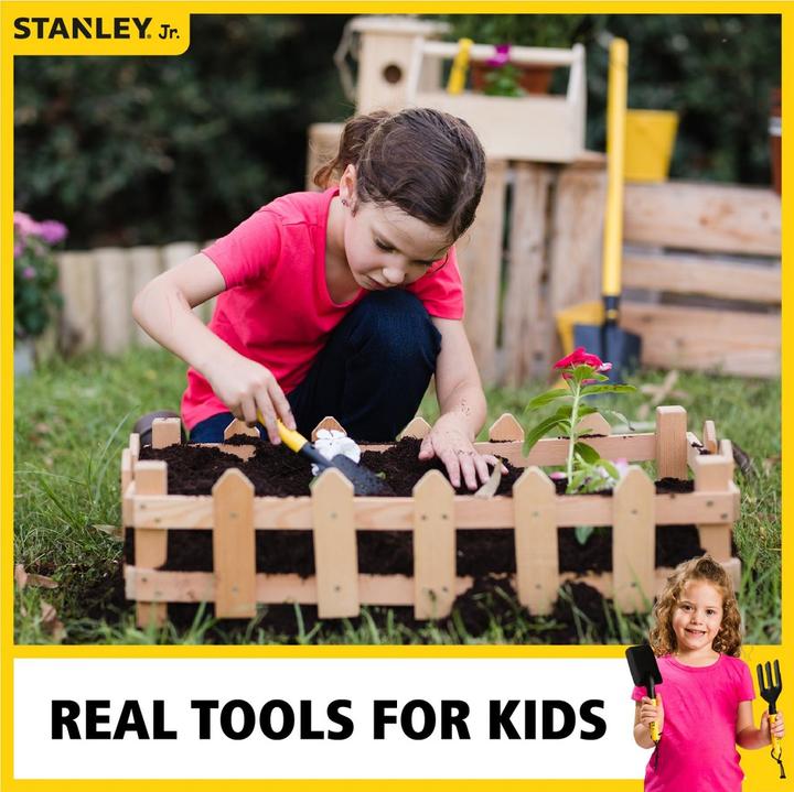 Actual product image Stanley Jr Garden tools set
