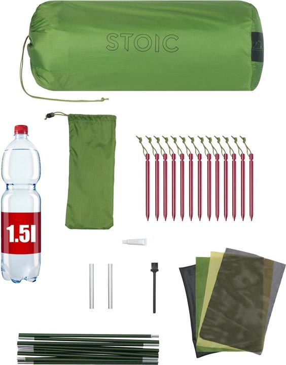 Actual product image Stoic FästaSt. 3P (Tunnel tent, 2.56 kg, 3 persons)