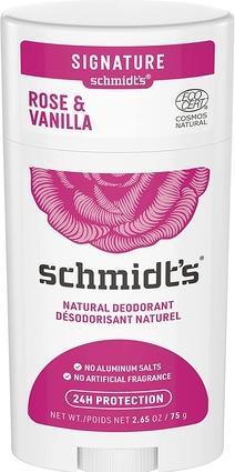Image du produit Schmidt's Déodorant naturel Rose & Vanille (Stick)