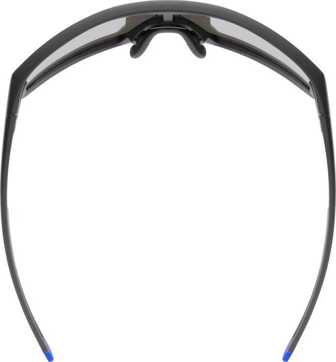 Actual product image Uvex Sports Skyryse (black matt (blue), Mirror Blue)