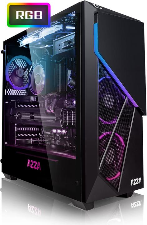 Produktbild Megaport Gaming PC (AMD Ryzen 7 3700X, 16 GB, 480 GB, Radeon RX 5700)
