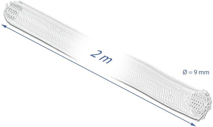 Image du produit Delock Conduit de câble à fermeture automatique (Gaines pour câbles, 200 cm)