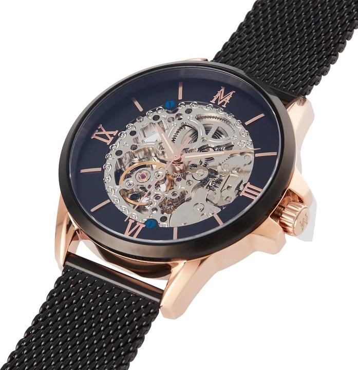 Immagine prodotto Montignac Orologio Automatico Round (Orologio scheletrato, 42 mm)