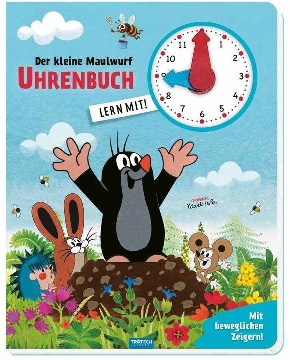 Actual product image Der kleine Maulwurf Uhrenbuch (German, Trötsch Verlag GmbH & Co KG, 2024)