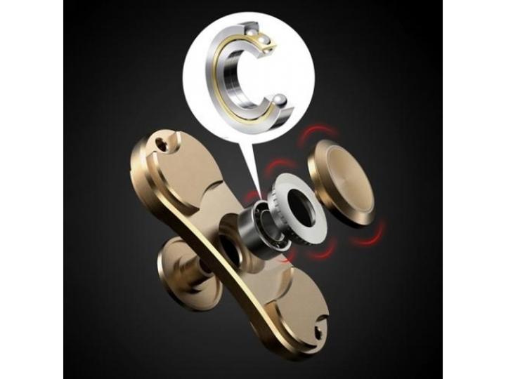 Produktbild FidgetSpinner Duo Spinner 2-Wing Aluminium