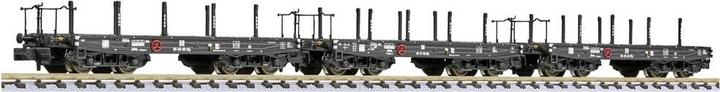 Liliput DR 3-tlg. Set 4-achs. Schwerlastwagen SSy 65-50 (Spur N)