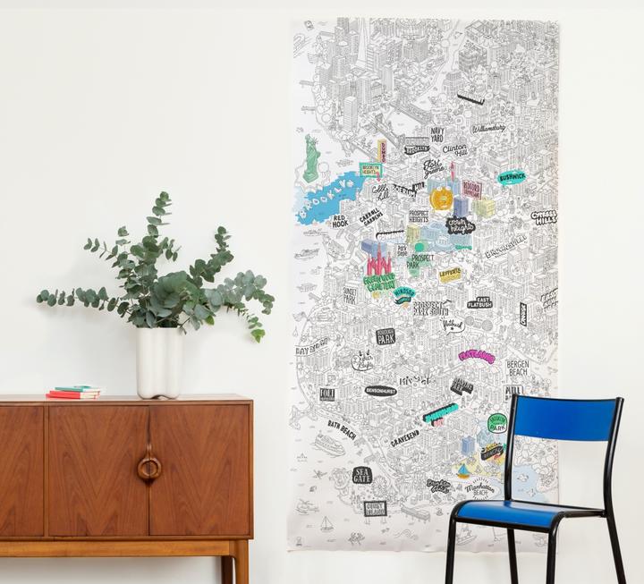 Image du produit OMY Coloriage XXL Brooklyn