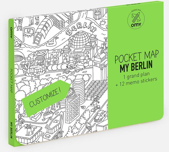 OMY Coloring Pocket Map Berlin