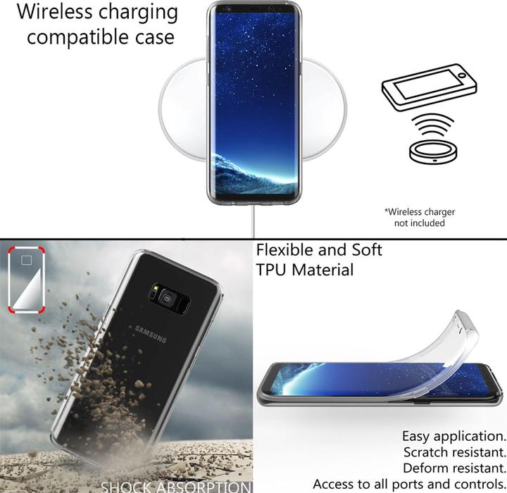 Produktbild Nalia 360 Grad Handyhülle (Samsung Galaxy S8)