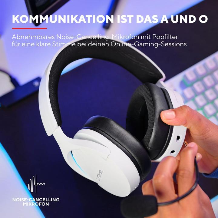 Produktbild Trust Gxt491w Fayzo Wireless Headset (Kabelgebunden, Kabellos)