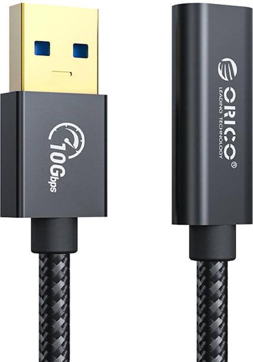 Produktbild Orico Kabel USB USB-A - USB-C 1 m Schwarz (ACF31-10-BK-BP) (2 m)