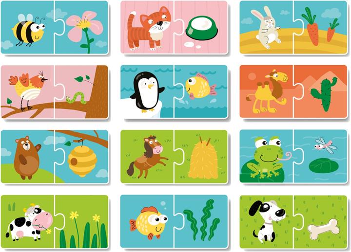 Image du produit Dodo Duo Que mangent les animaux (2 pièces)