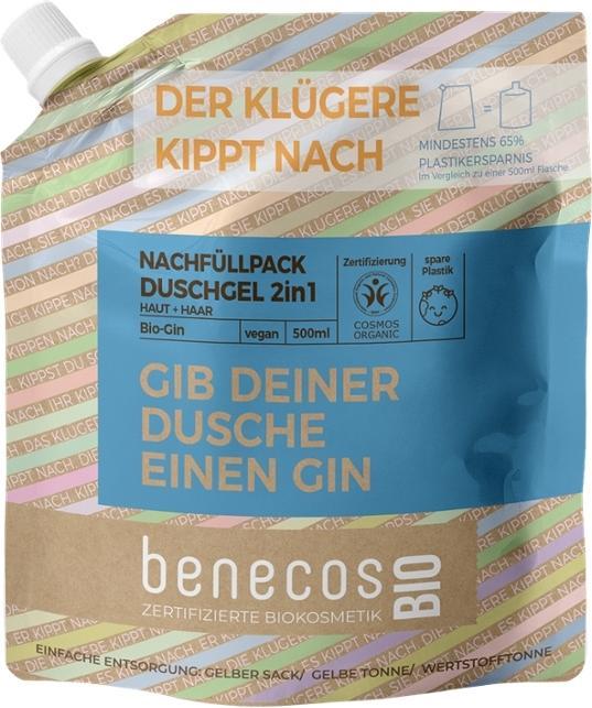 Immagine prodotto Benecos NF Gel doccia 2in1 Gin (500 ml)