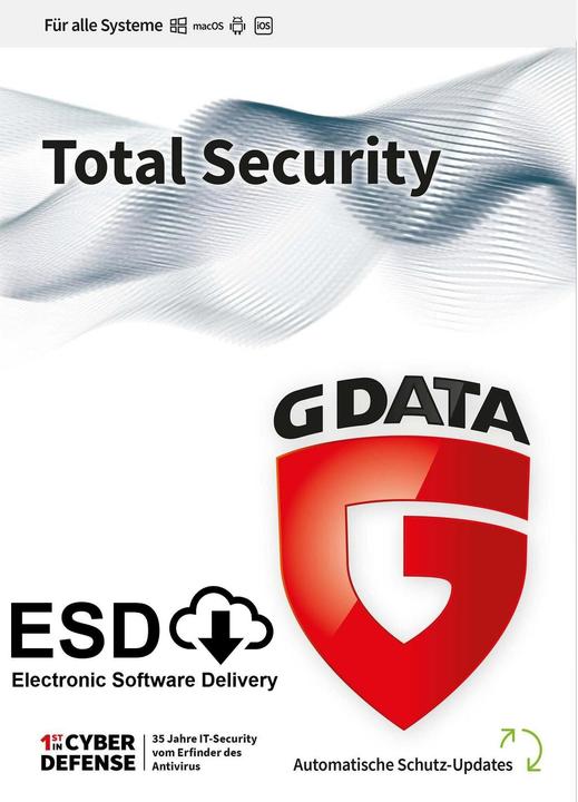 Image du produit G Data TotalProtection 2015 Édition suisse (1 Utilisateur, 36 mois)