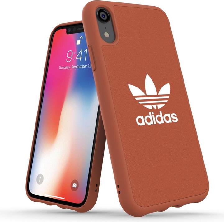 Image du produit adidas Étui moulé en PU Toile orange (Apple iPhone XS Max)