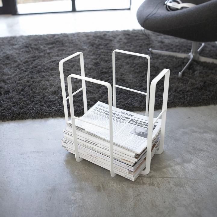 Actual product image Yamazaki TOWER magazine rack (35 x 30 x 36 cm)