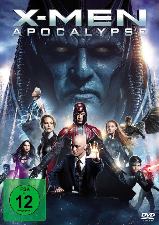 X-Men: Apocalypse (DVD, 2016, Deutsch, Englisch)