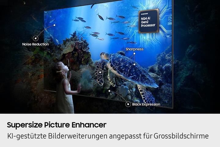 Actual product image Samsung QE98QN990F (98", QN990F, NeoQLED, Mini-LED, 8K, 2025)