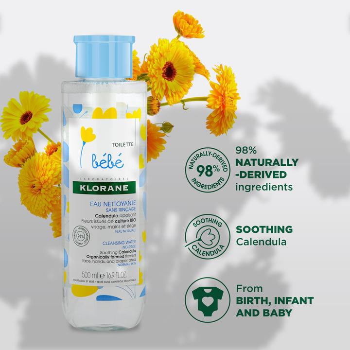 Produktbild Klorane Beruhigendes Reinigungswasser mit Calendula
