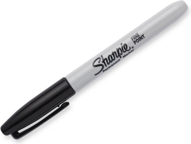 Produktbild Sharpie Feiner Permanentmarker (Schwarz, 1 mm, 1 x)