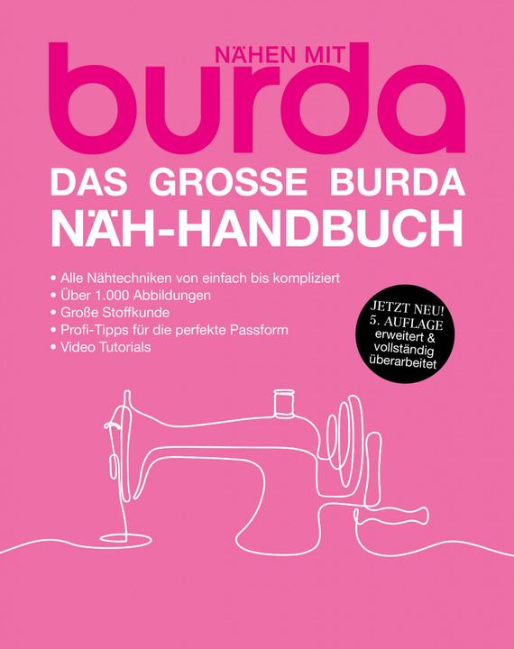 Image du produit Das grosse burda Näh-Handbuch (Allemand, Français, Néerlandais, Anglais, Maison d'édition Aenne Burda GmbH & Co. KG, 2021)