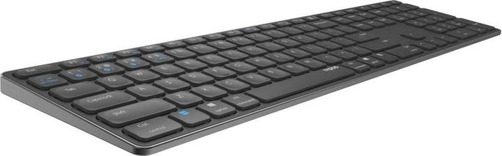 Immagine prodotto Rapoo Tastiera wireless multimodale E9800M, layout DE, grigio scuro (DE, Senza fili)