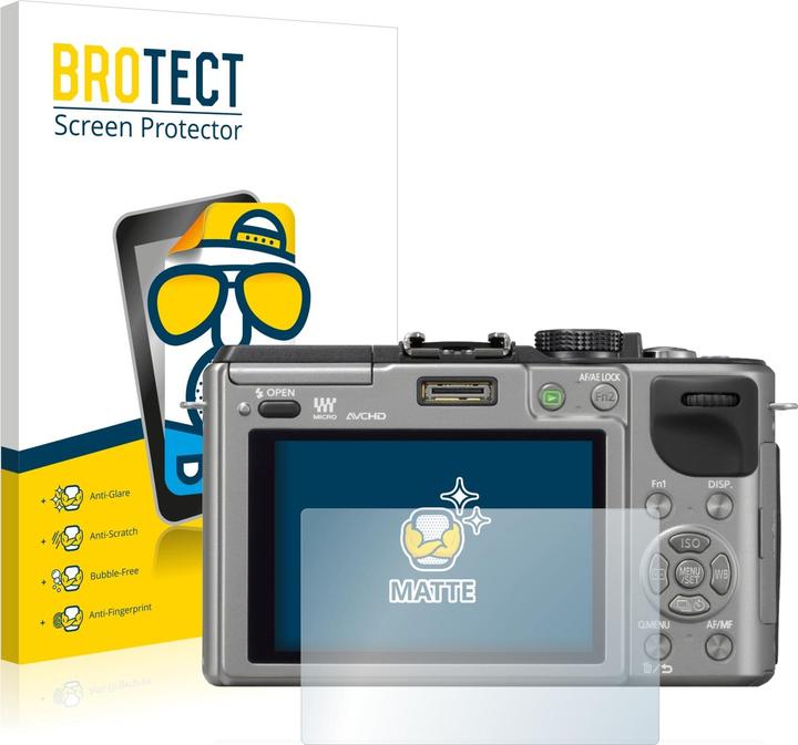 Image du produit BROTECT Film de protection antireflet Protection d'écran mat (Protecteur d'écran, Lumix DMC-GX1)