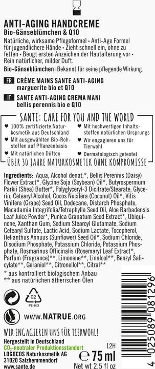 Immagine prodotto Sante anti-invecchiamento (75 ml)