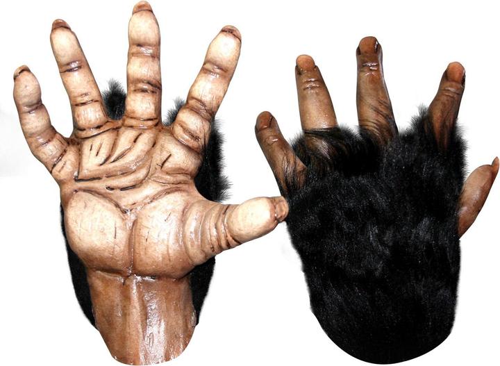 Actual product image Ghoulish Chimpanzee hands brown