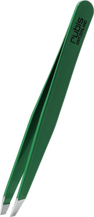 Rubis Pinzette schräg grün Inox