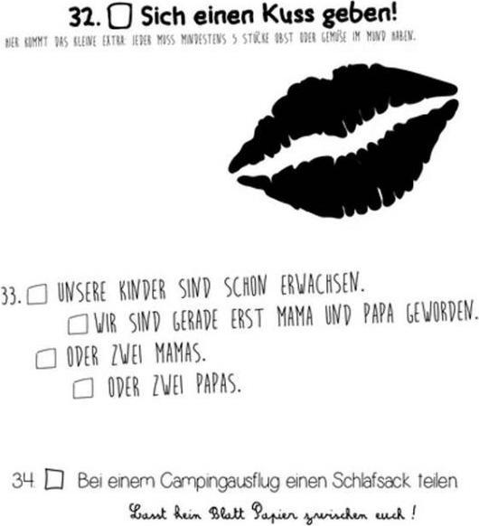 Image du produit Die Bucket List für Paare (Allemand, Elise de Rijck, 2018)