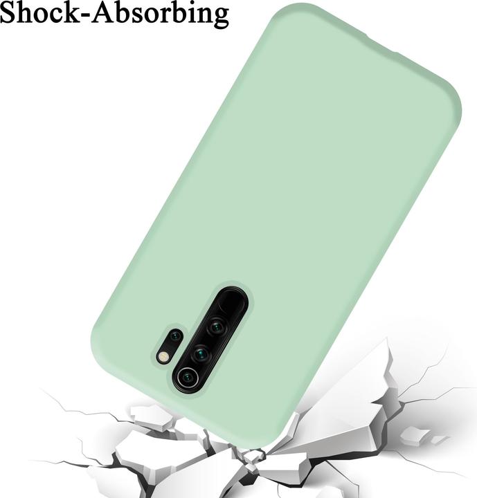 Actual product image Cadorabo TPU Liquid Silicone Case Cover (Xiaomi Redmi Note 8 Pro)