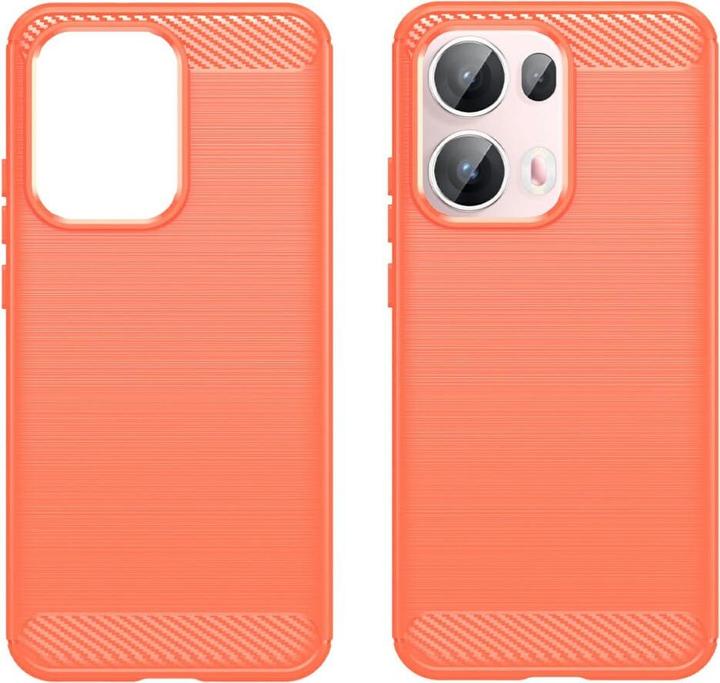 Produktbild Cover-Discount OPPO Reno13 Pro 5G - Metall Carbon Look Hülle (Oppo Reno 5G)