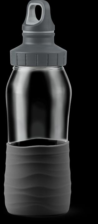 Actual product image Emsa Drink2Go glass 0.5L black (0.50 l)