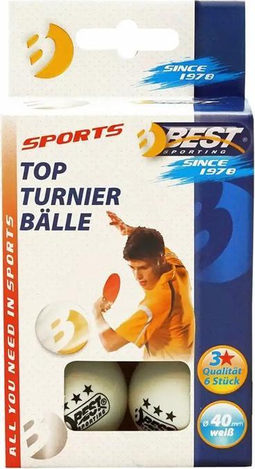 Produktbild Best Sporting Tisch Tennis-Turnierbälle (6 Stk.)