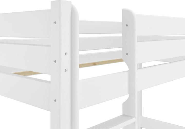 Produktbild Erst-Holz Etagenbett für Erwachsene weiss 100x200 Stockbett teilbar mit Rollrost Matratzen 60.16-10WT100M (100 x 200 cm)