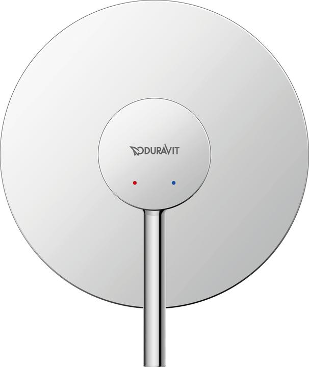 Actual product image Duravit Circle single lever mixer set, concealed, chrome, CE4210007010