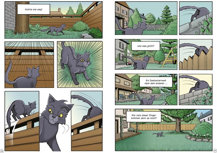Immagine prodotto Warrior Cats - Graustreifs Weg zurück (Tedesco, Cacciatore di erin, Dan Jolley, 2024)
