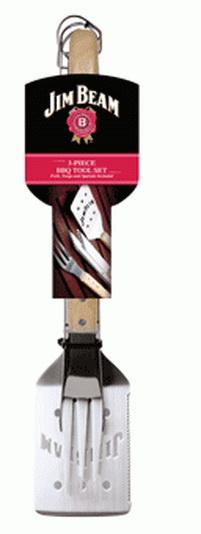 Produktbild Jim Beam BBQ Besteck Set 3 tlg. JB0147
