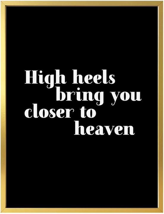 Produktbild Trenddeko High heels bring you closer (50 x 60 cm)