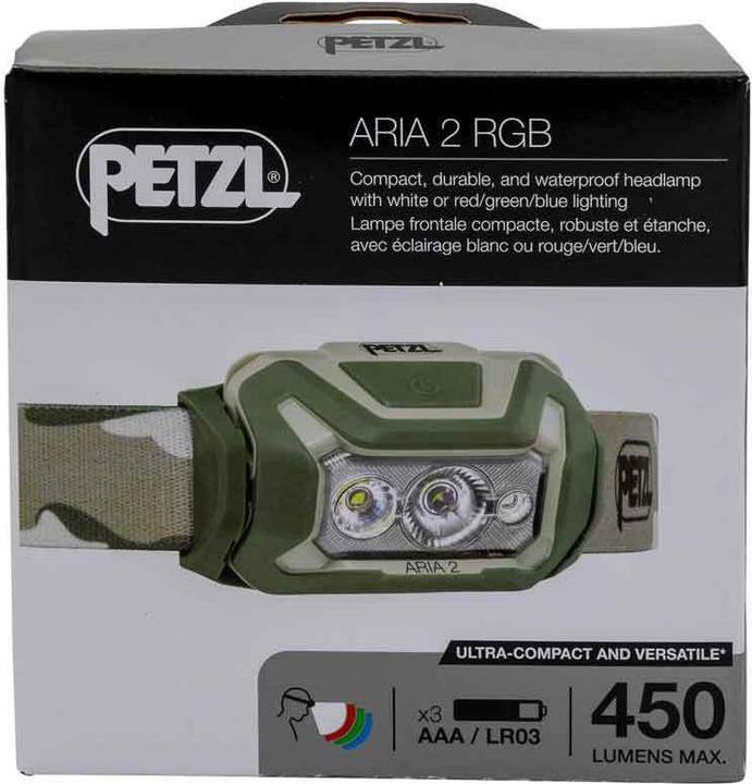 Actual product image Petzl Aria 2 (450 lm)