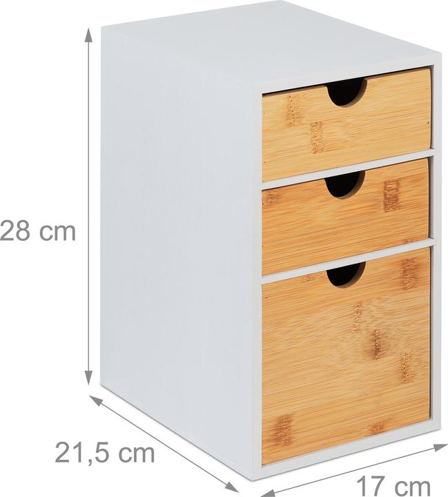 Actual product image Relaxdays Drawer box