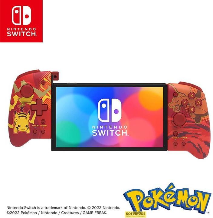 Image du produit HORI Split Pad Pro - Pikachu + Glurak (Switch OLED, Switch)
