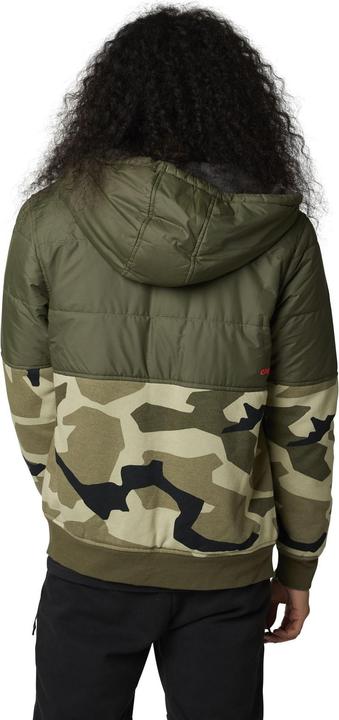 Actual product image Fox Hoody 22 Lindon Sasquatch Fleece Olv (XL)