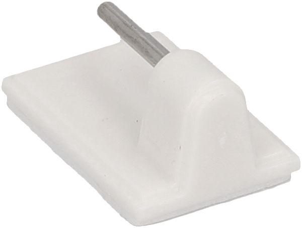 Actual product image Inofix Adhesive hooks for curtain rails, white, 4 pieces