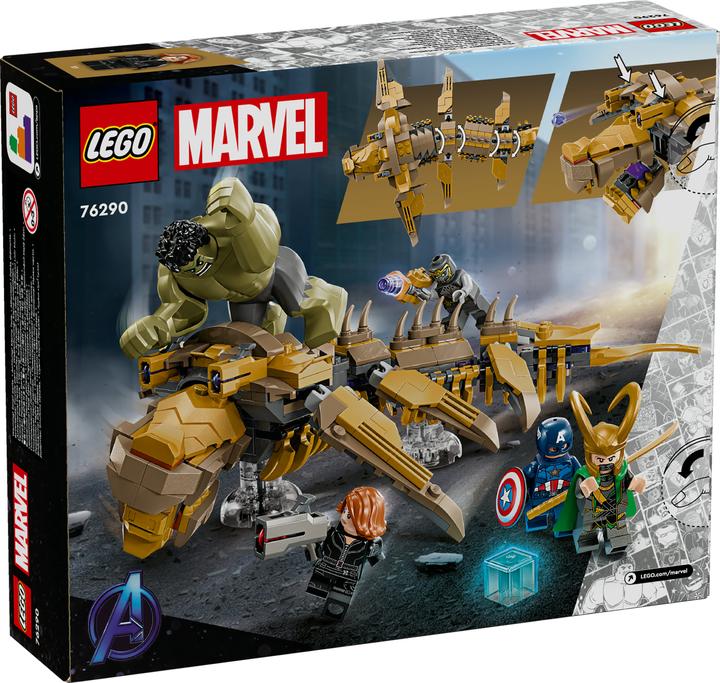Actual product image LEGO Marvel Super Heroes Avengers vs. Leviathan (76290, LEGO Marvel)